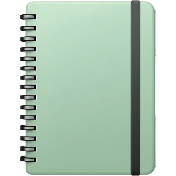 pale green note book emoji
