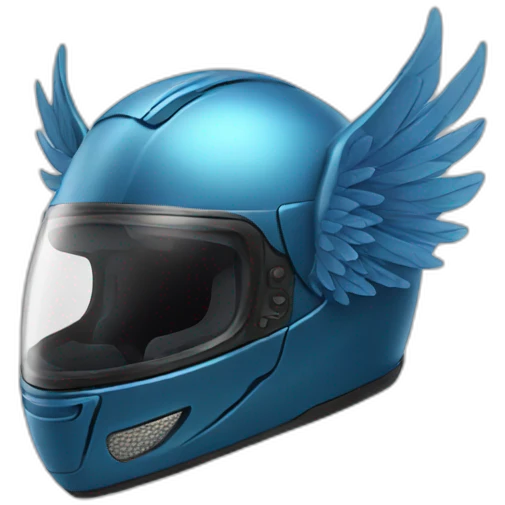 helmet with wings emoji