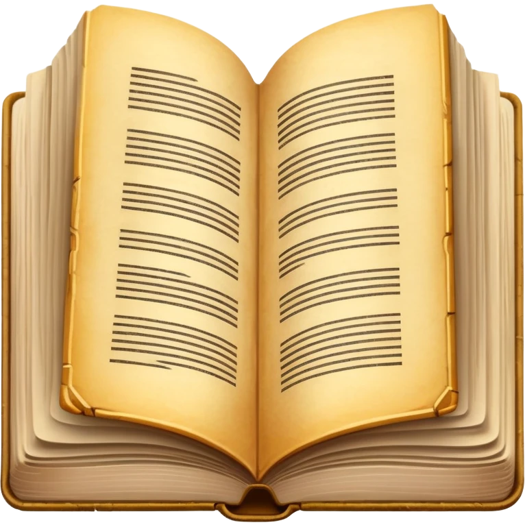 An open book  emoji