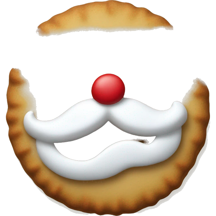 Santa Rudolf Cookies emoji