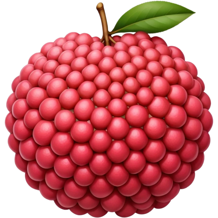 Lychee emoji