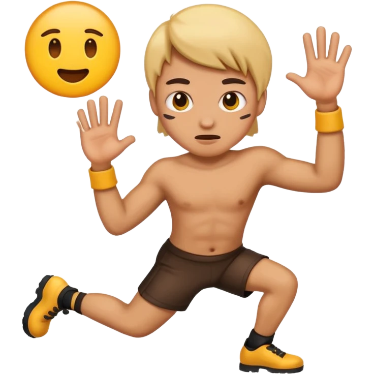 tackling emoji for a defender for football  emoji