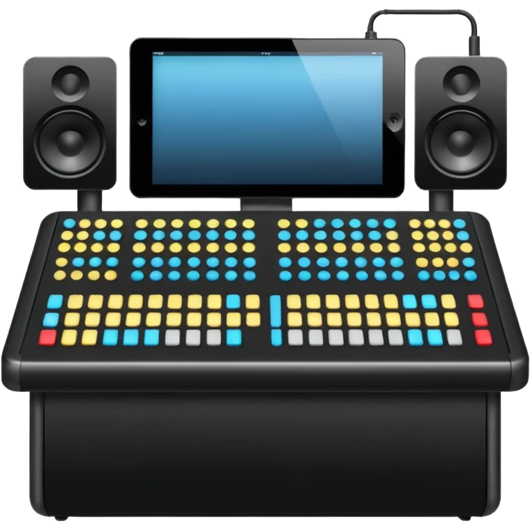 sound and lighting desks emoji