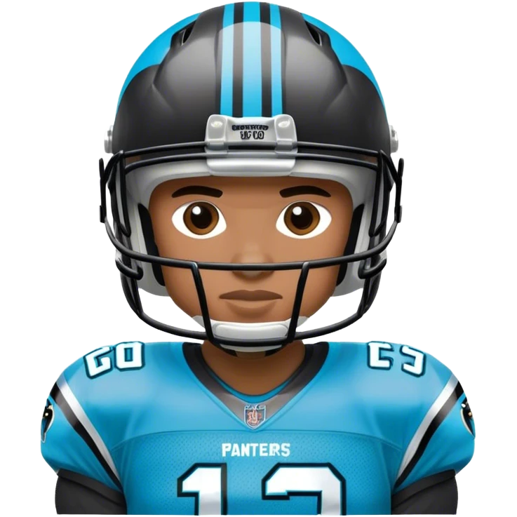 Carolina Panthers Player emoji