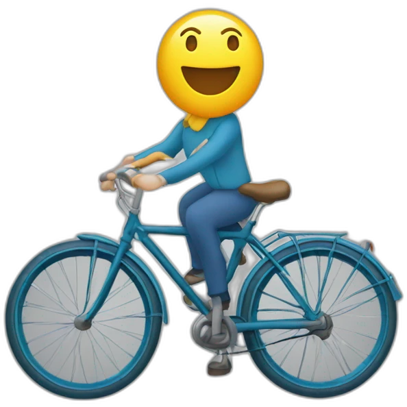 Vélo dans l’eau emoji