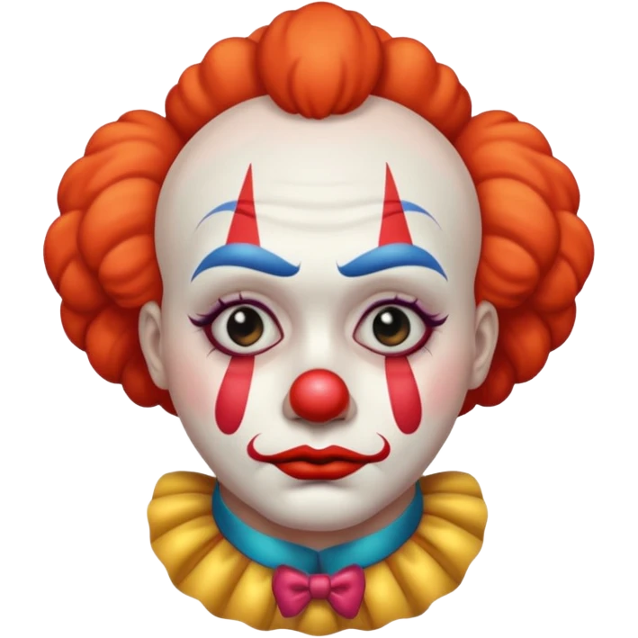 sad clowns emoji