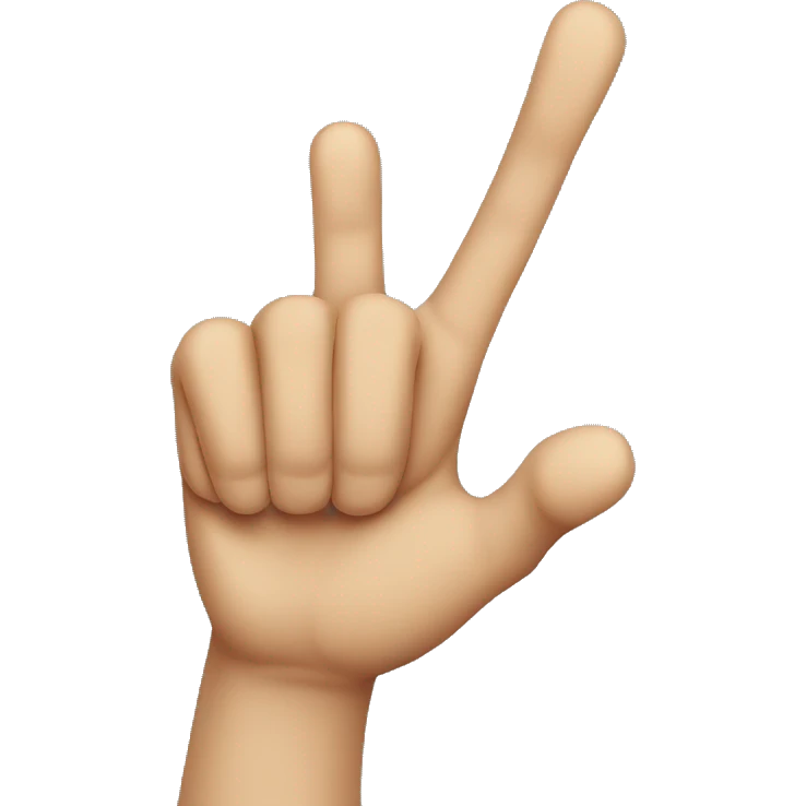 Mad face putting a hand up emoji