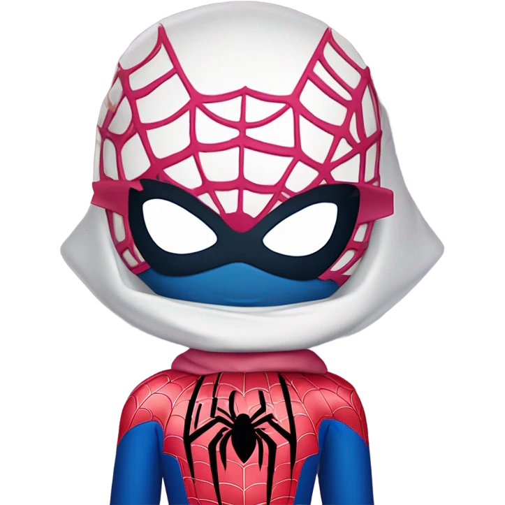 Hello kitty Spider-Man  emoji