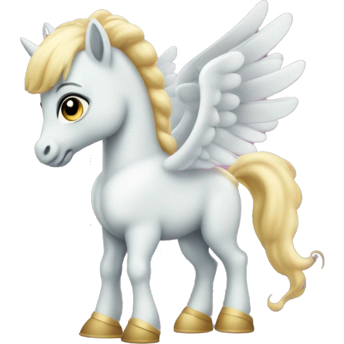 Crème Baby little Pegasus  emoji