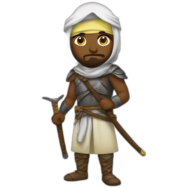 Muslim-warrior emoji