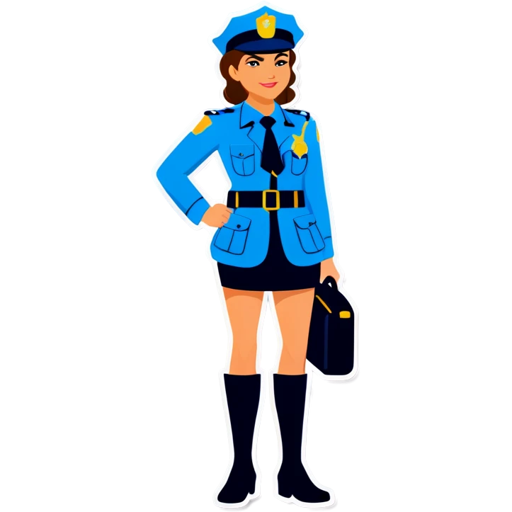 Police lady emoji