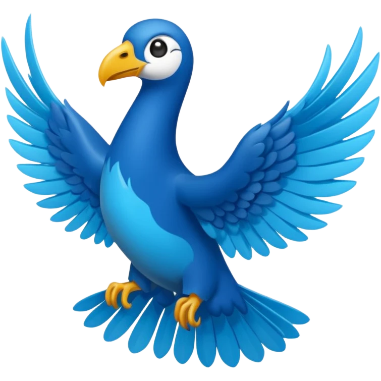 DOĞU TÜRKİSTAN BAYRAĞI (İNSANSIZ) AY VE YILDIZ MAVİ BAYRAK emoji