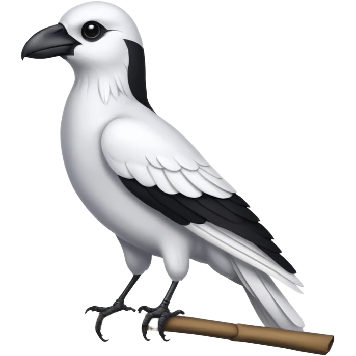 white crow emoji