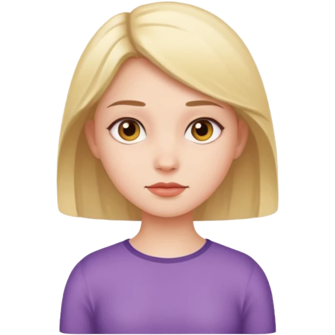Girl with out outfit  emoji