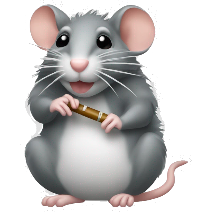 rat tin whistle emoji