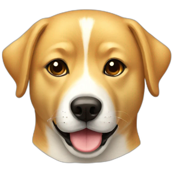 lab with shiba fur emoji