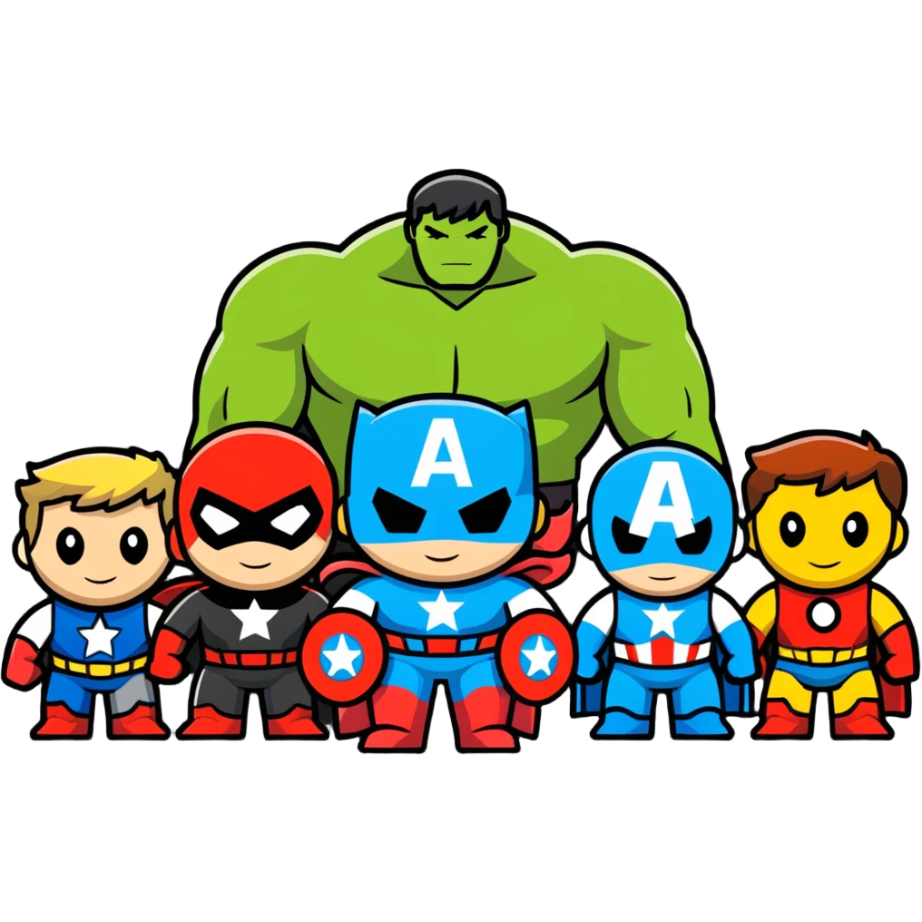 Avengers superhero team emoji