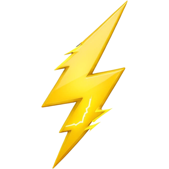 make lightning emoji emoji