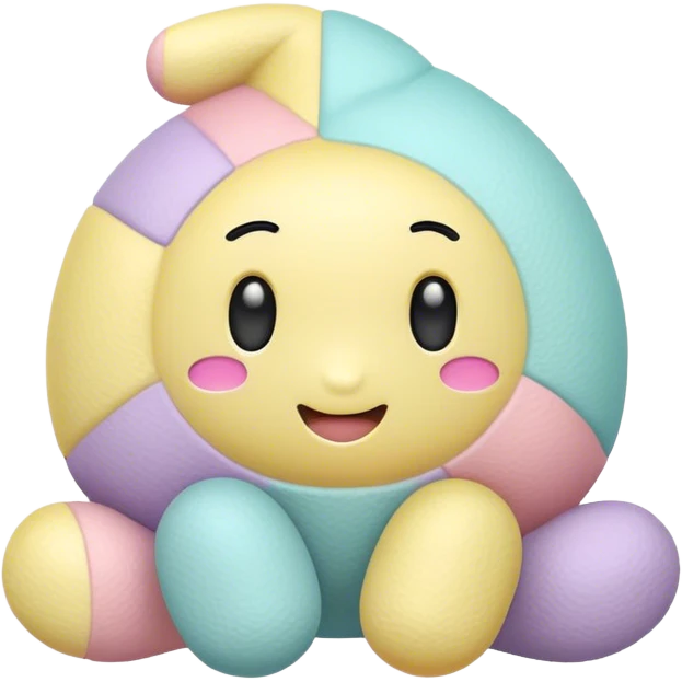 pastel toy emoji