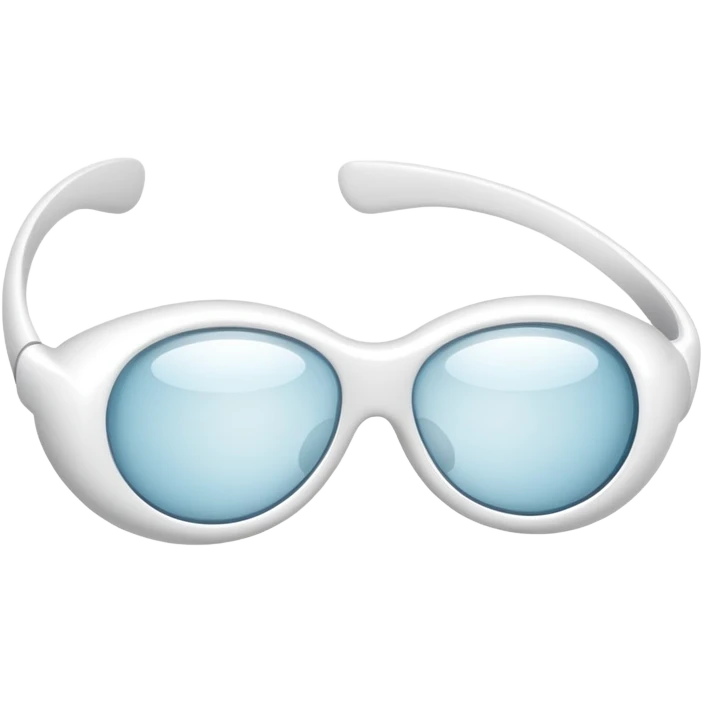 white massage glasses emoji
