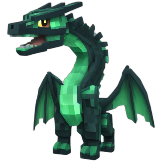 a Minecraft ender dragon  emoji
