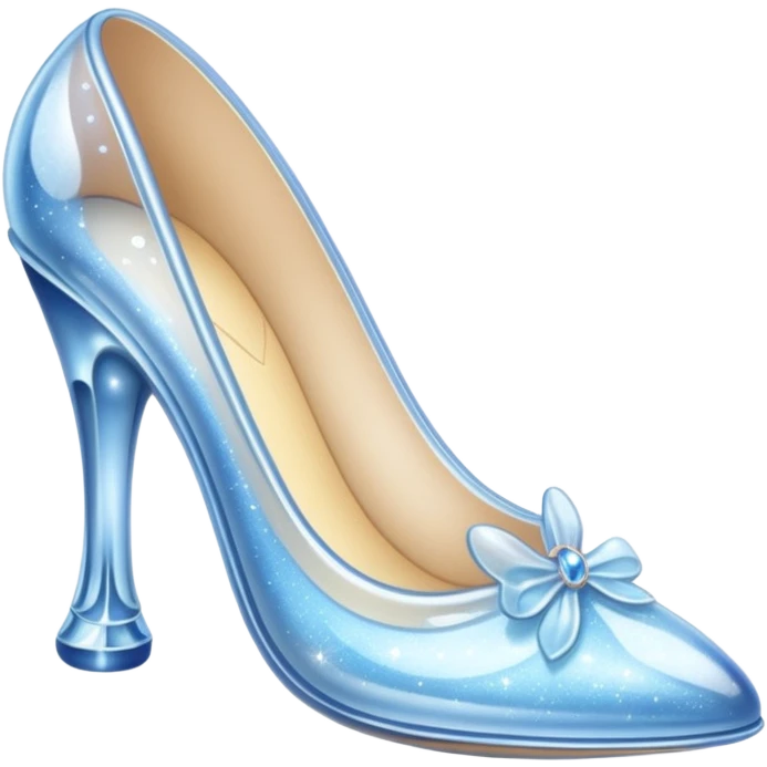 Cinderella's glass slipper emoji