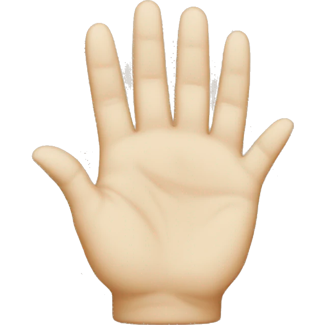 blessing hand gesture emoji