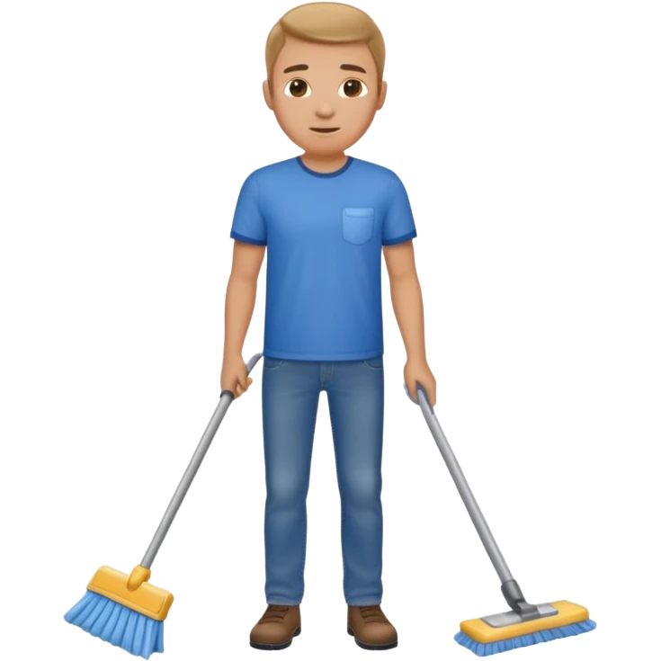 Cleaning emoji
