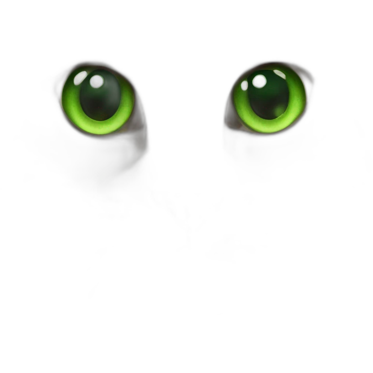 gato OJOS VERDES emoji