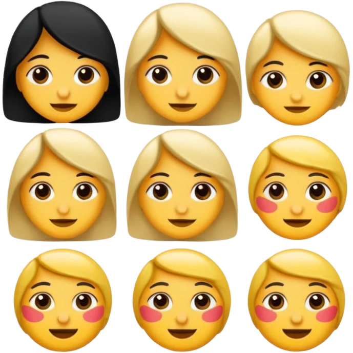 Siyah reknte 5 yapraklı yonca emoji