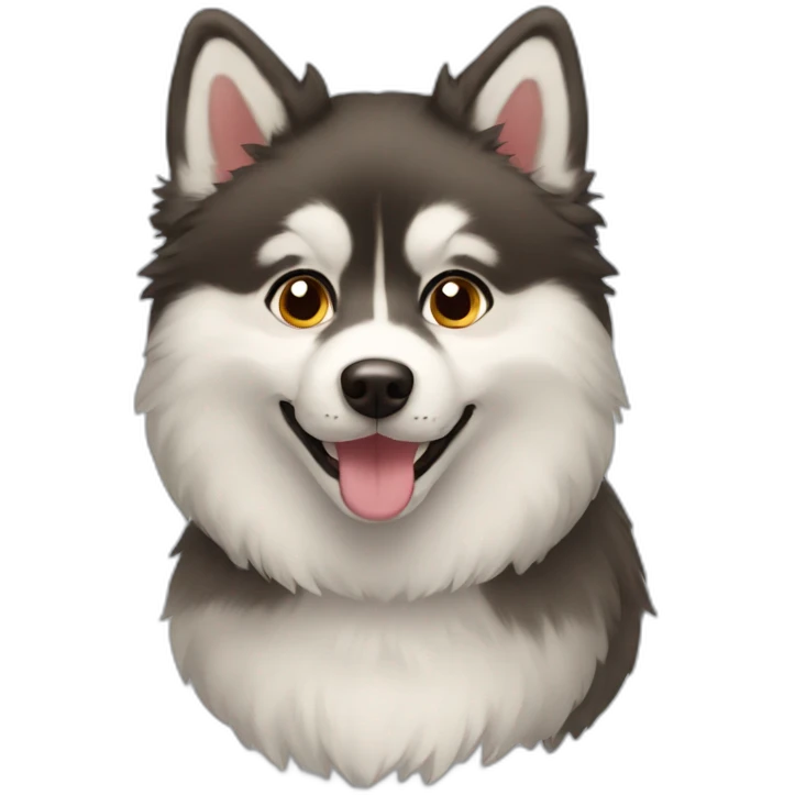 Pomsky emoji