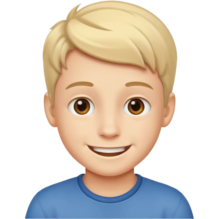 blue Boy happy emoji