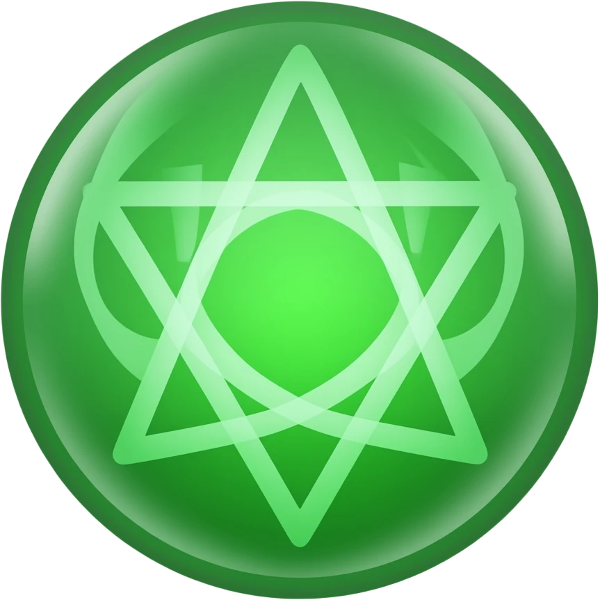 green magic emoji