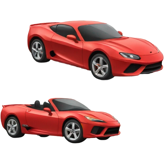 Sports car emoji