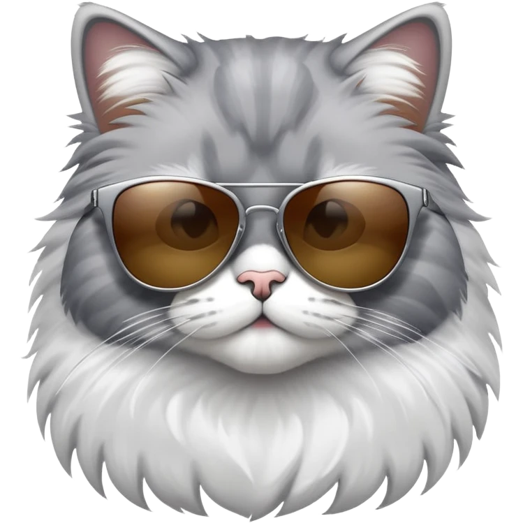 cool cat wearing sunglasses emoji