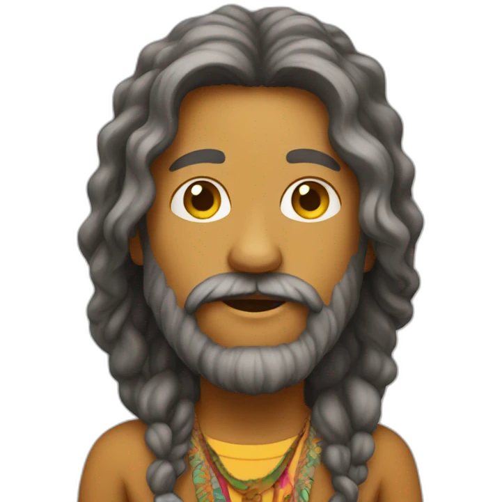 Hippie emoji