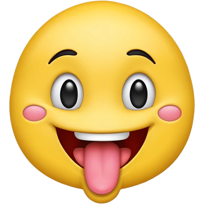 Generate an emoji that is sticking it's tounge out play fully  emoji