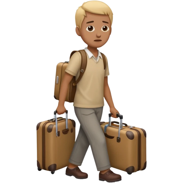 Arriving with baggage emoji