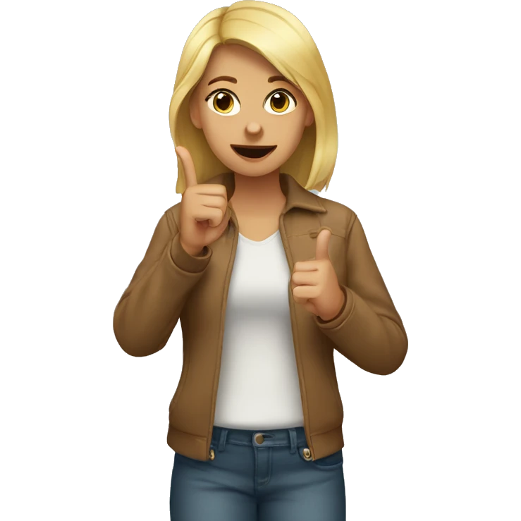 Girl pinching fingers together  emoji