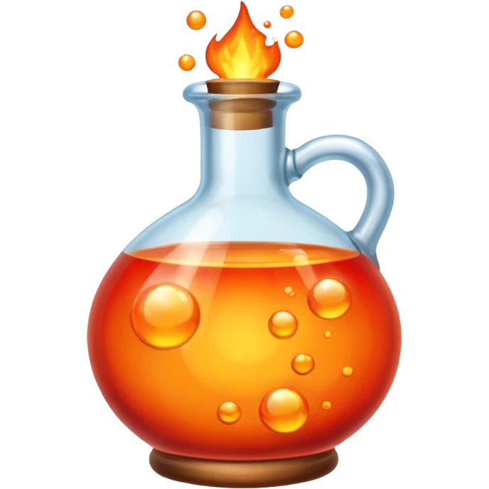 magic potion fire emoji