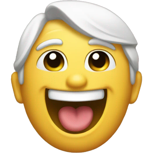 UN EMOJI CON SONRRISA PENSATIVA SOBRE PLANEAR UNA TRAVESURA  emoji