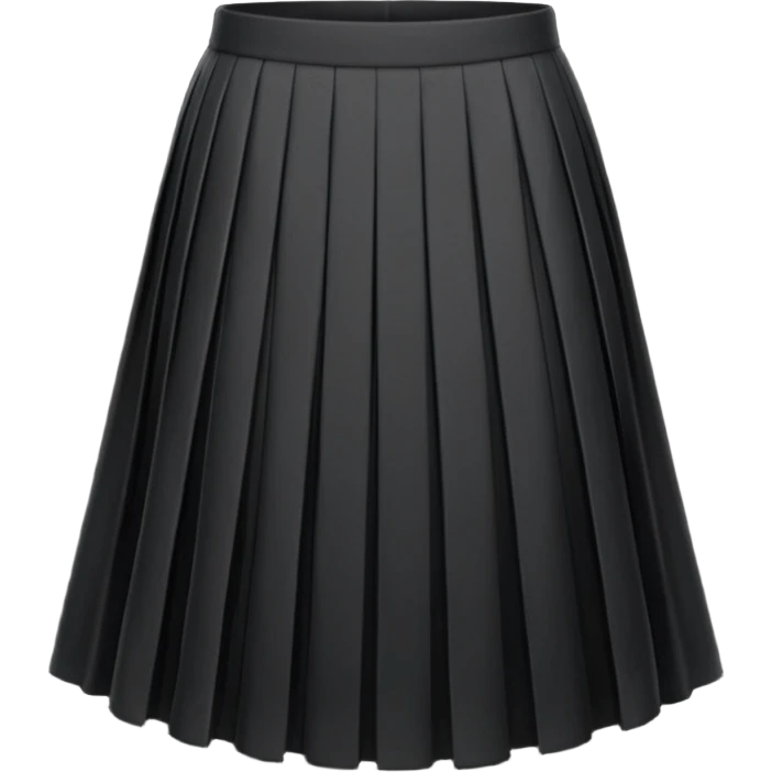 black skirt emoji