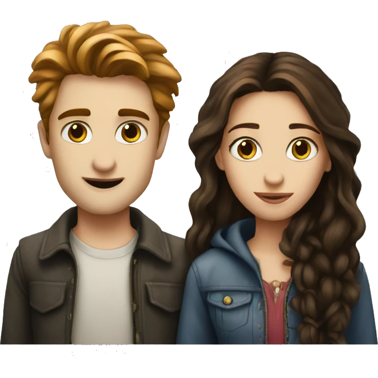 Bella and Edward  emoji