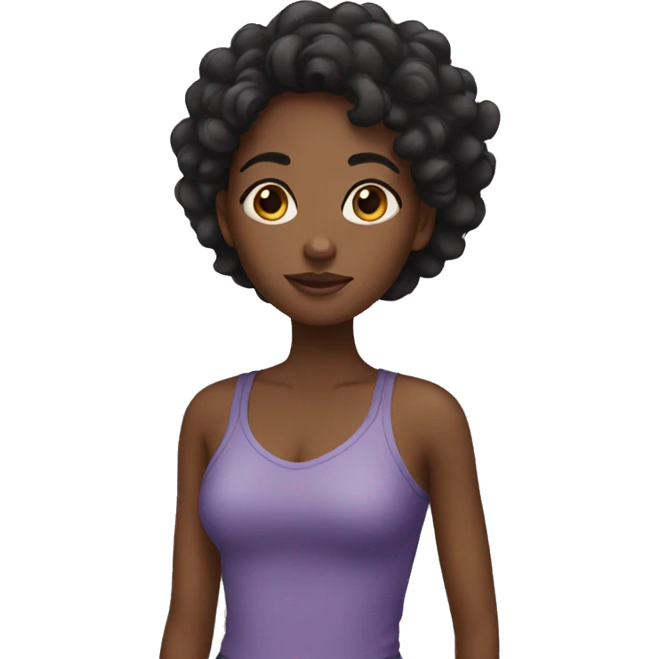 black girl emoji