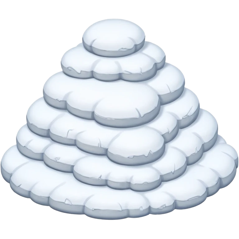 Snow emoji