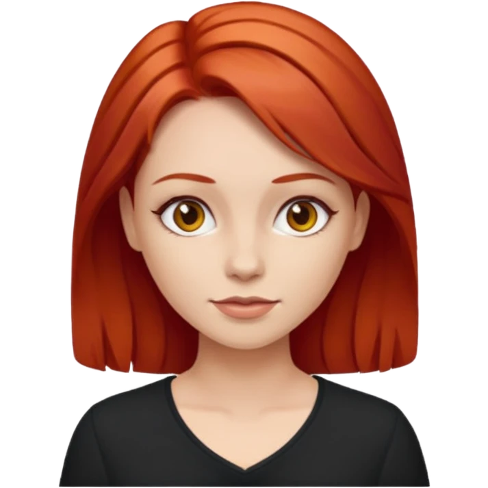 ogeti rossa femine emoji