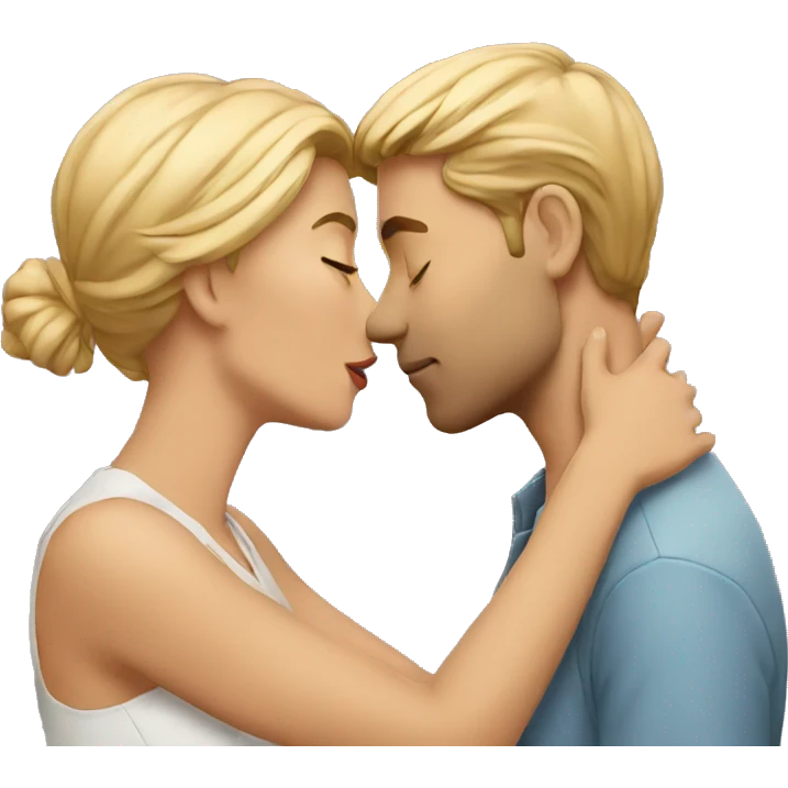 Couple kissing  emoji