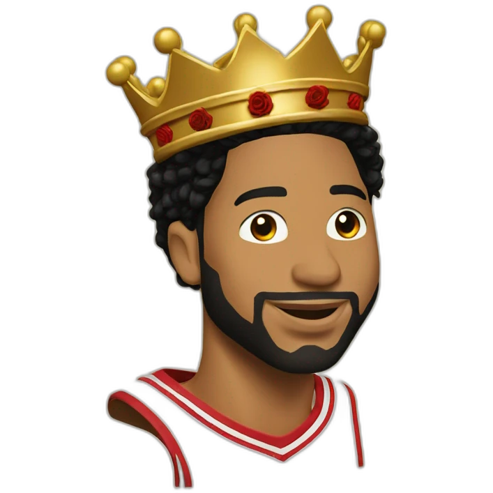 derrick rose with crown emoji