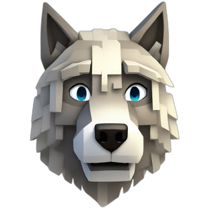 Minecraft Wolf emoji