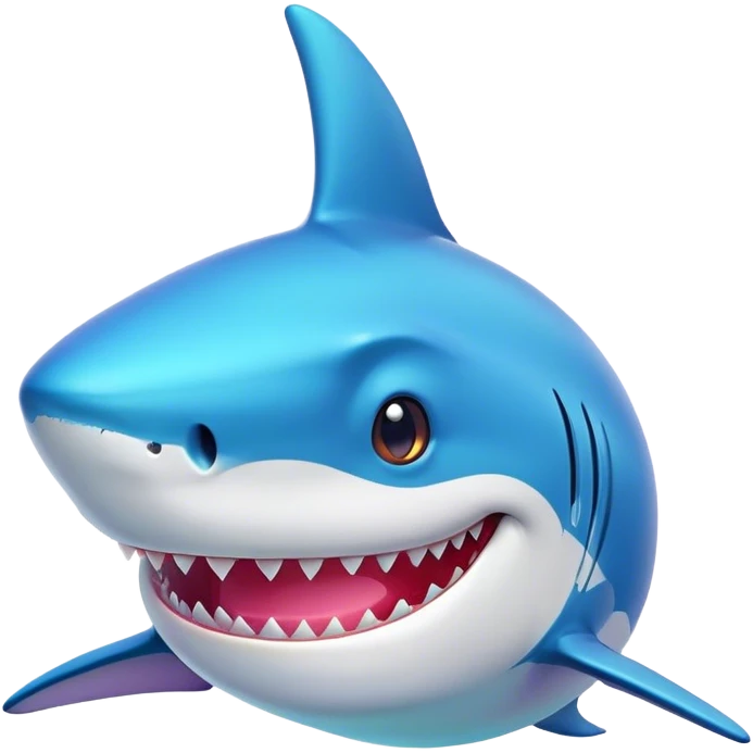 Gay shark emoji